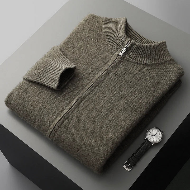 Women's Soft Wool Blend Jacket | Structured Minimalist Elegance 8
