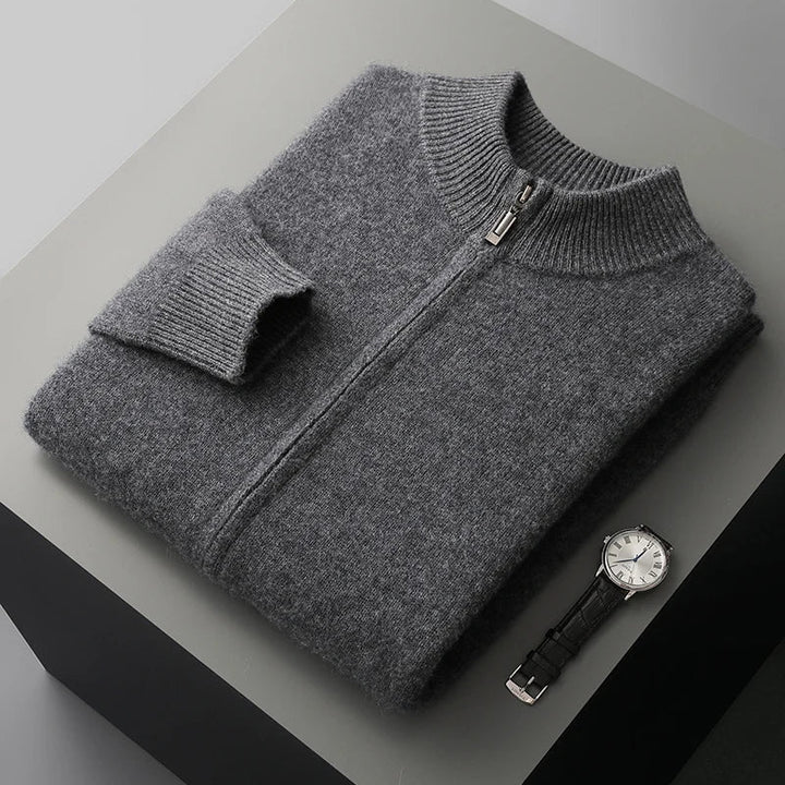 Women's Soft Wool Blend Jacket | Structured Minimalist Elegance 9
