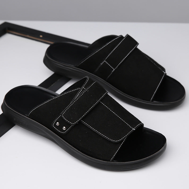 Women's Suede Slide Sandals | Effortless Summer Comfort Design 3