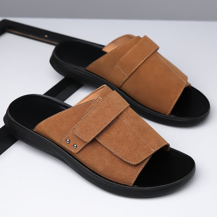 Women's Suede Slide Sandals | Effortless Summer Comfort Design 4