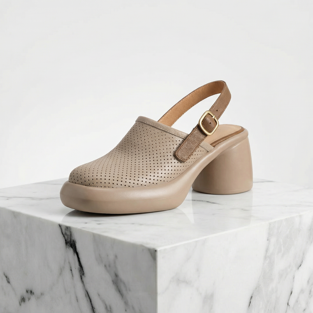 Women's Synthetic Heel Sandals | Elegant Sophisticated Style 0