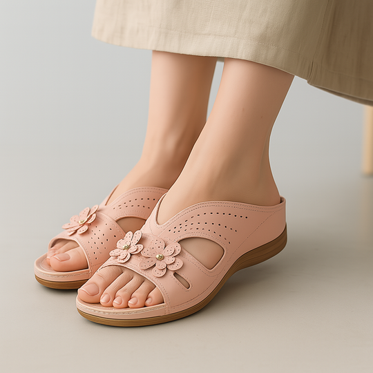 Women's Vegan Leather Slip-On Sandals | Effortless All-Day Comfort 0