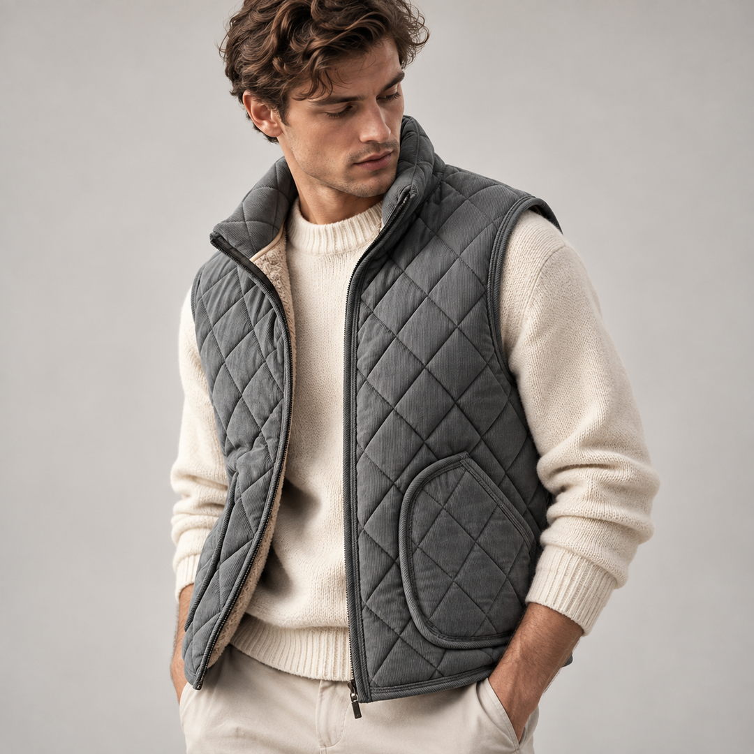 Wycliffe Quilted Field Vest