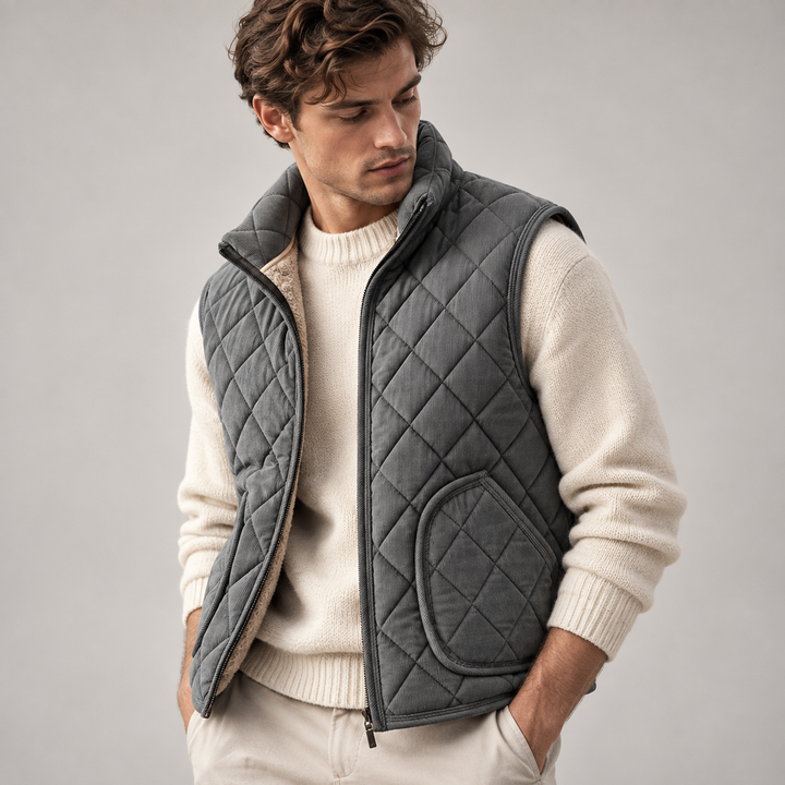 Wycliffe Quilted Field Vest