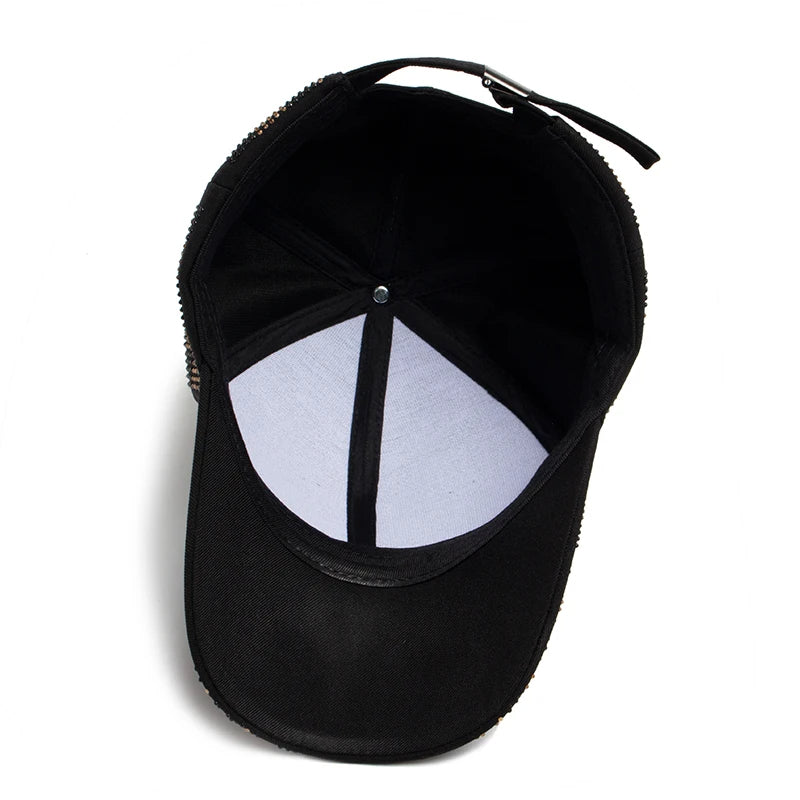 Cortina Crystal Grid Cap