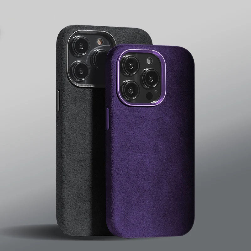 Pinnacle Sentry Suede iPhone Case
