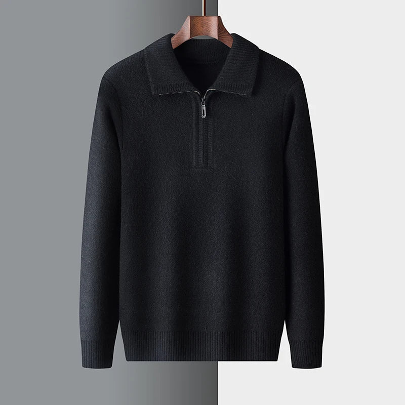 Alpaca Everest Zip Sweater