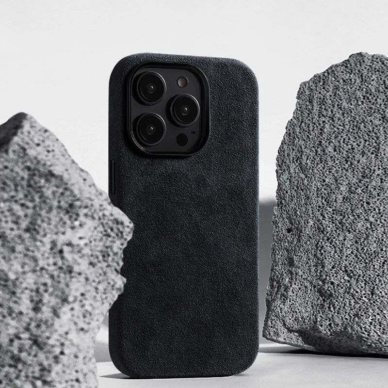 Pinnacle Sentry Suede iPhone Case