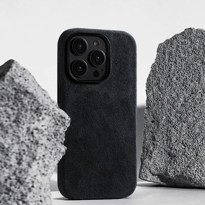 Pinnacle Sentry Suede iPhone Case