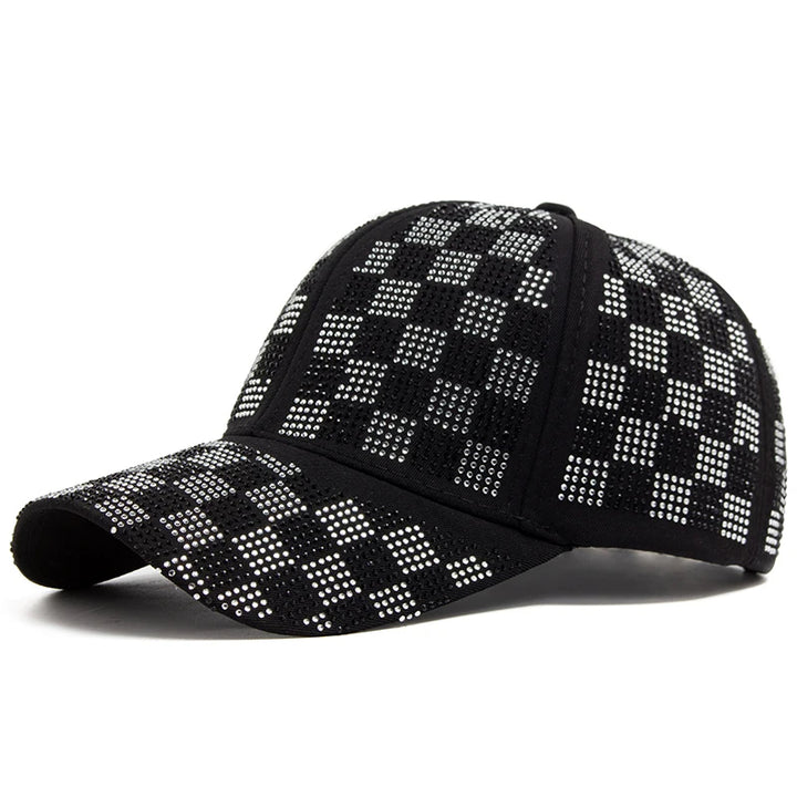 Cortina Crystal Grid Cap