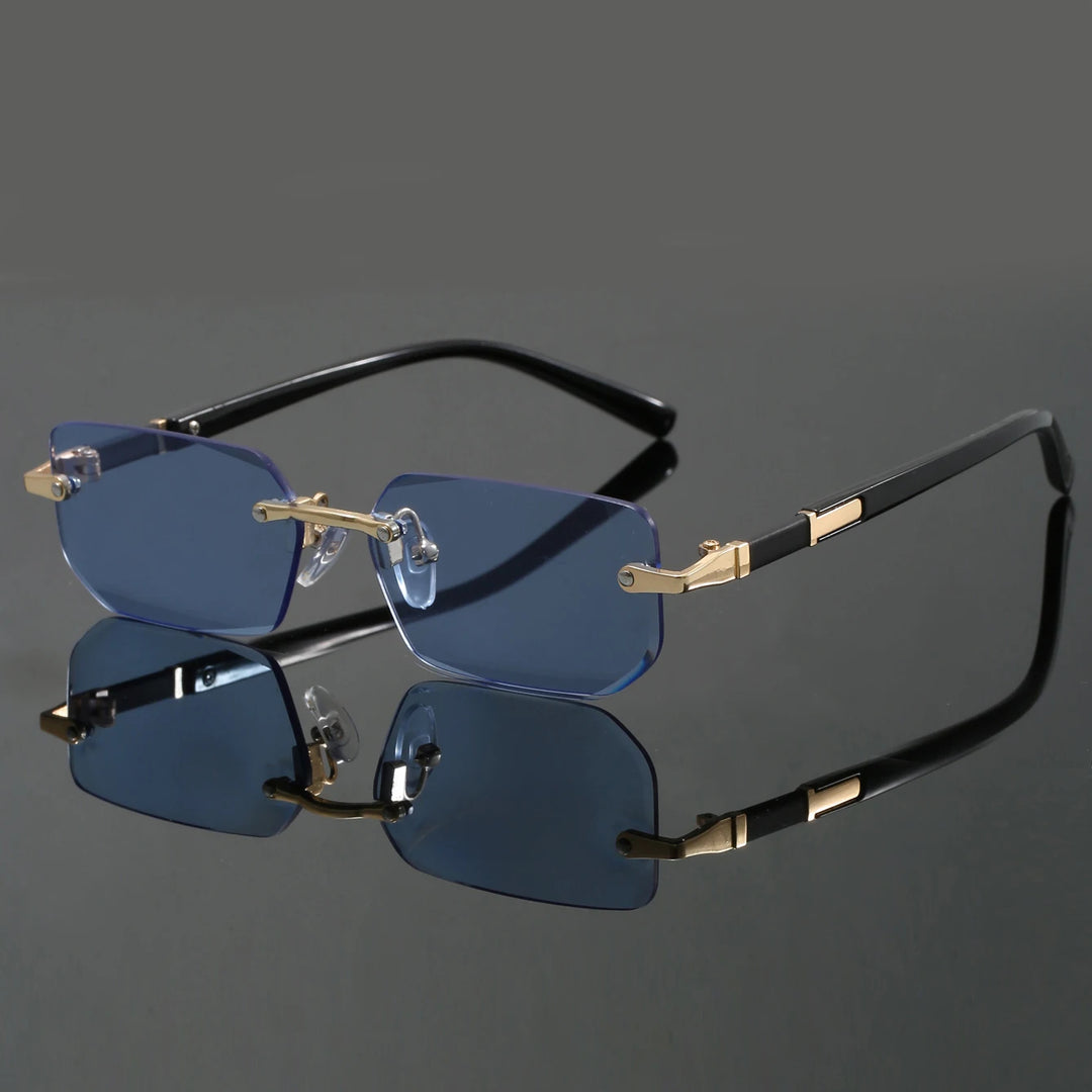 Nexis Cut Edge Rimless Sunglasses