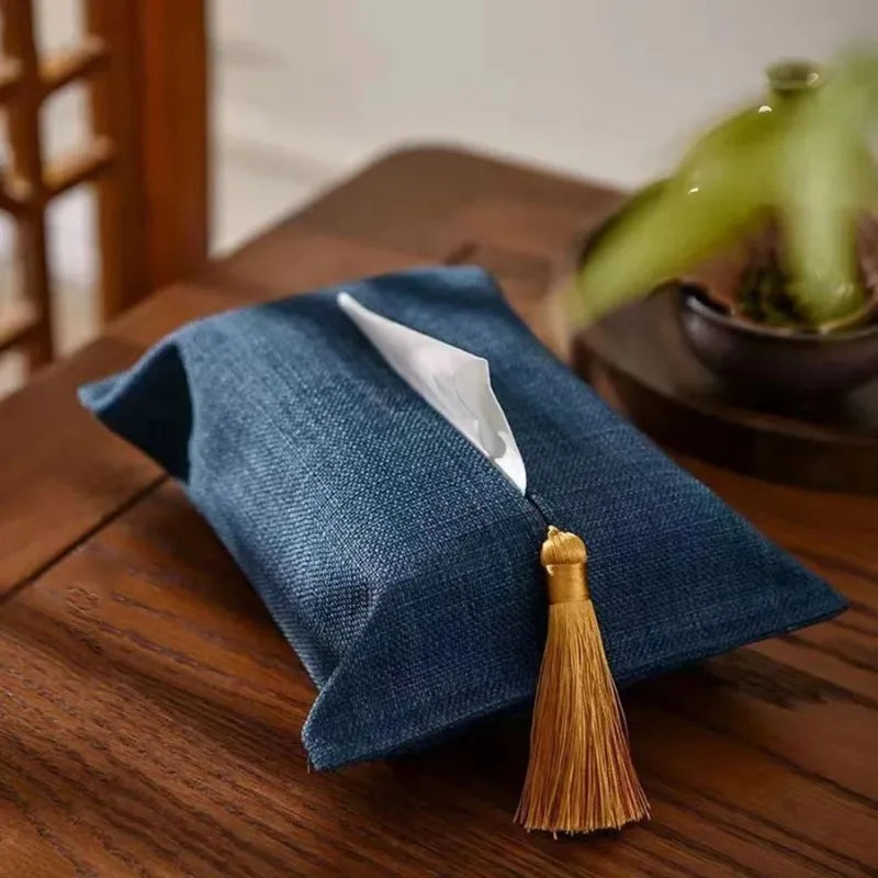 Liora Tassel Tissue Holder