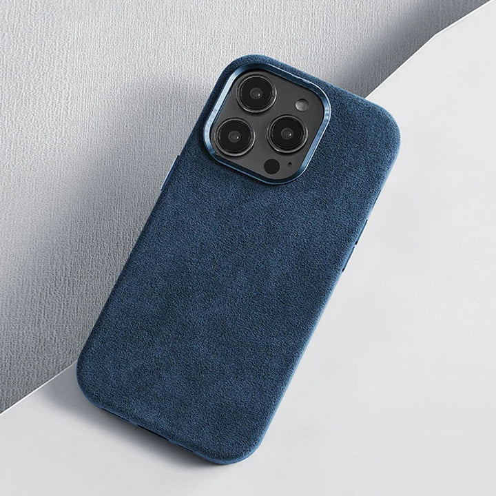 Pinnacle Sentry Suede iPhone Case