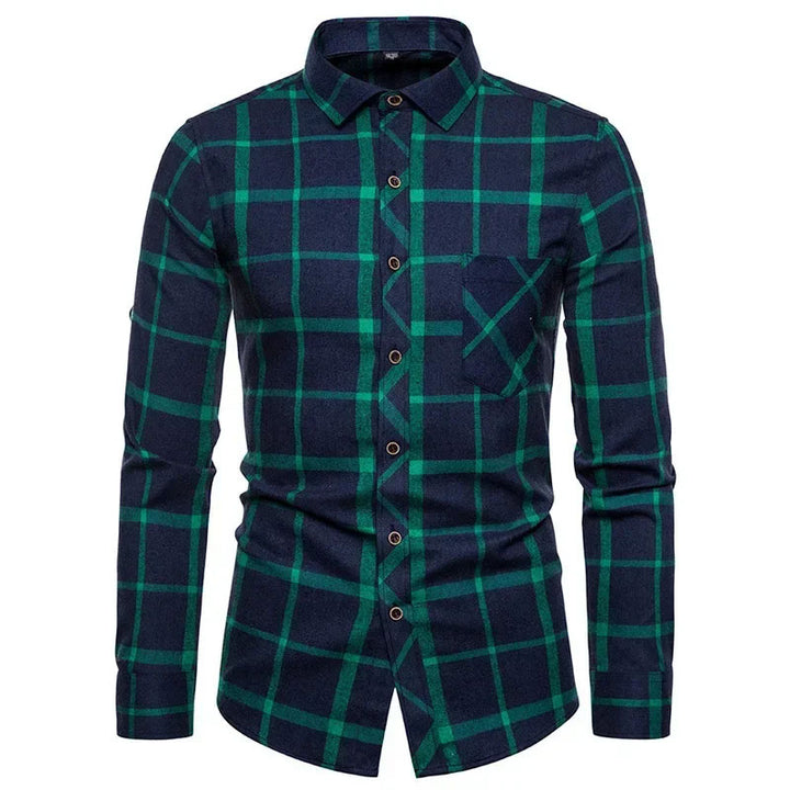 Redford Brushed Plaid Shirt