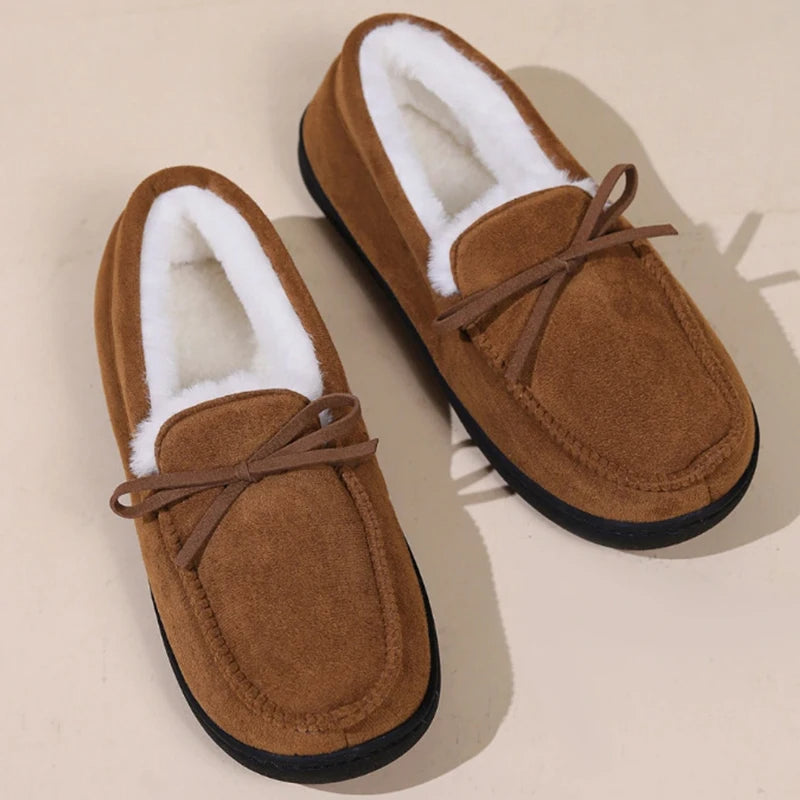 Snowbelle Plush Slip-Ons