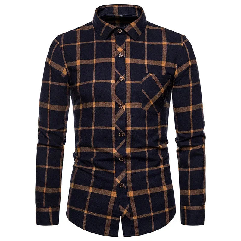 Redford Brushed Plaid Shirt