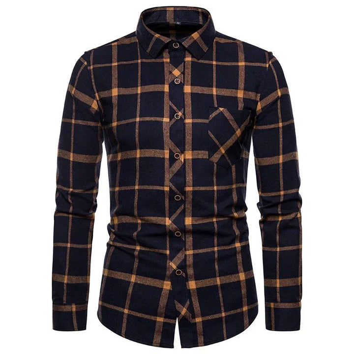 Redford Brushed Plaid Shirt