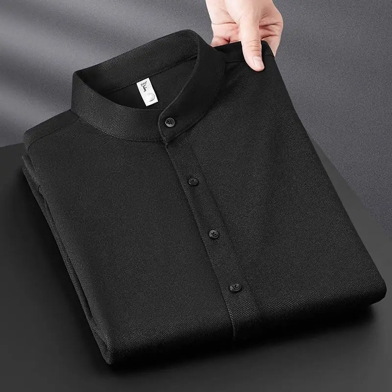 Mercer Thick Stand Collar Shirt