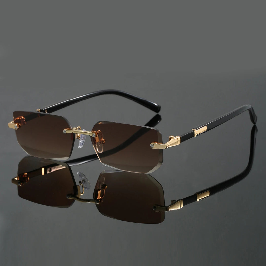 Nexis Cut Edge Rimless Sunglasses