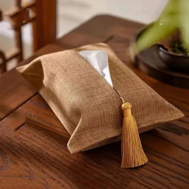 Liora Tassel Tissue Holder