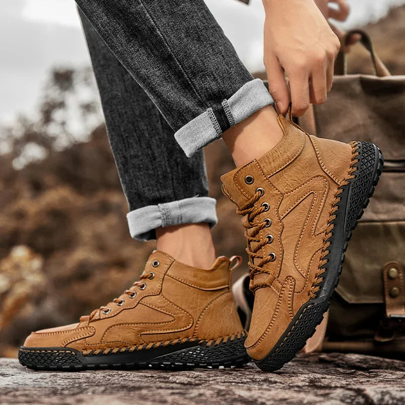 Hudson Grip Hand-Stitched Shoes