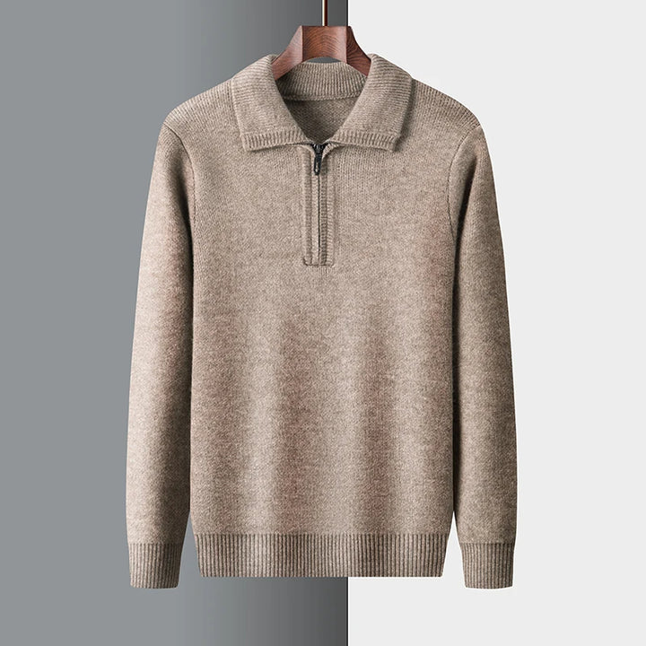 Alpaca Everest Zip Sweater