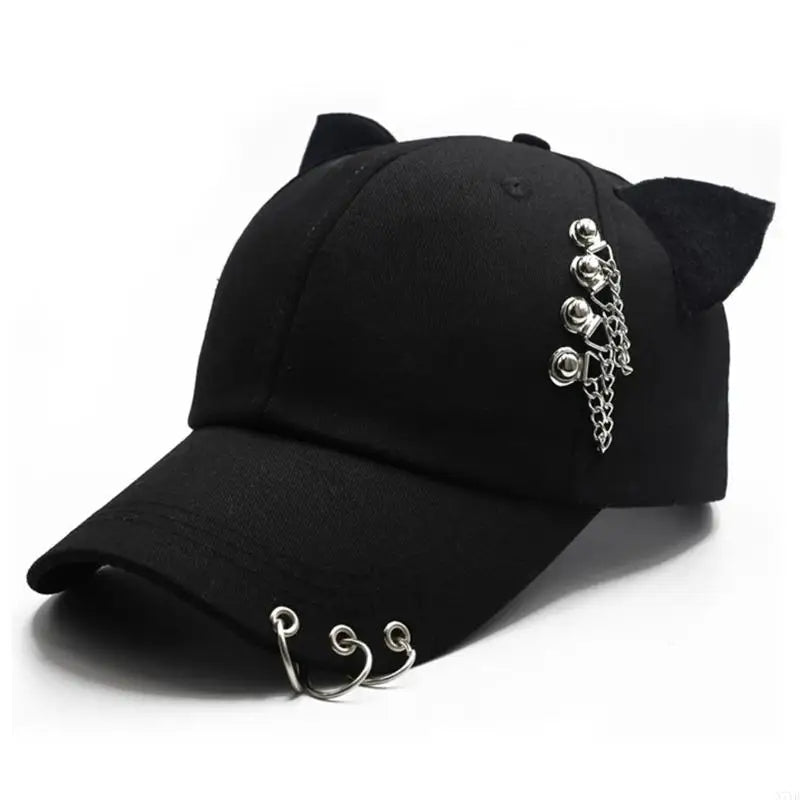 Shadowcat Metal Charm Baseball Hat