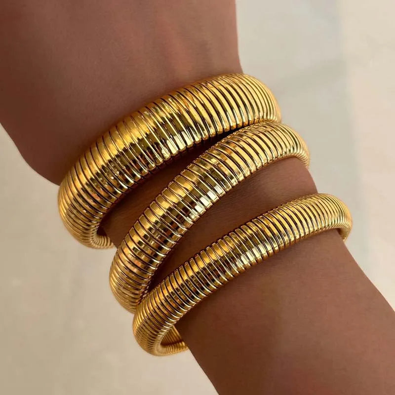 Aurelia Luxe Coil Bracelet