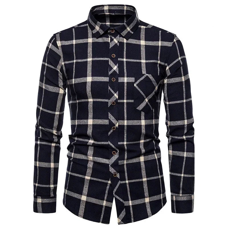 Redford Brushed Plaid Shirt