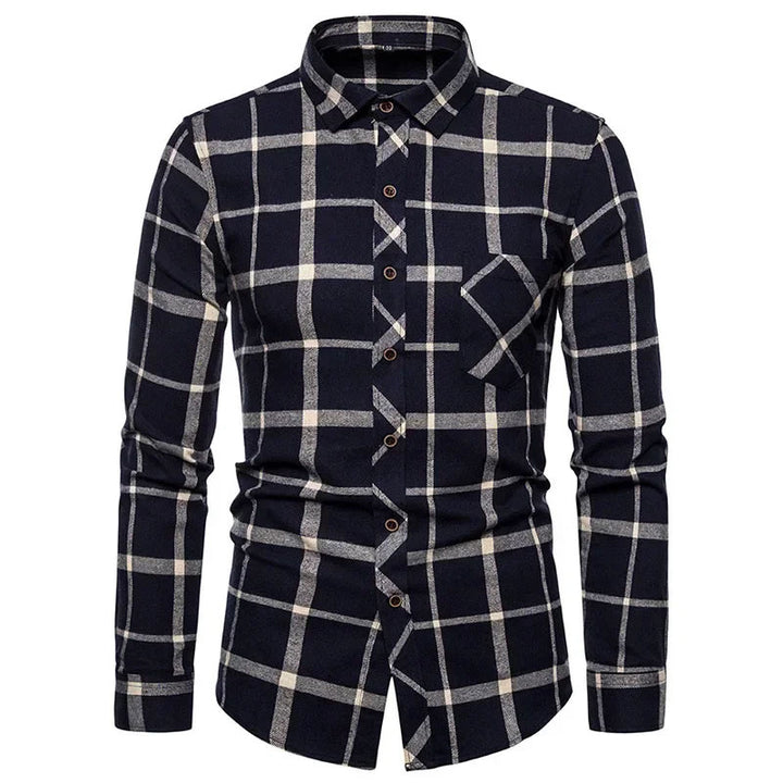 Redford Brushed Plaid Shirt