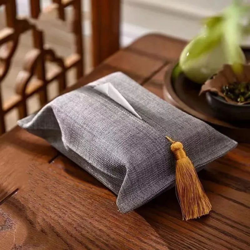 Liora Tassel Tissue Holder