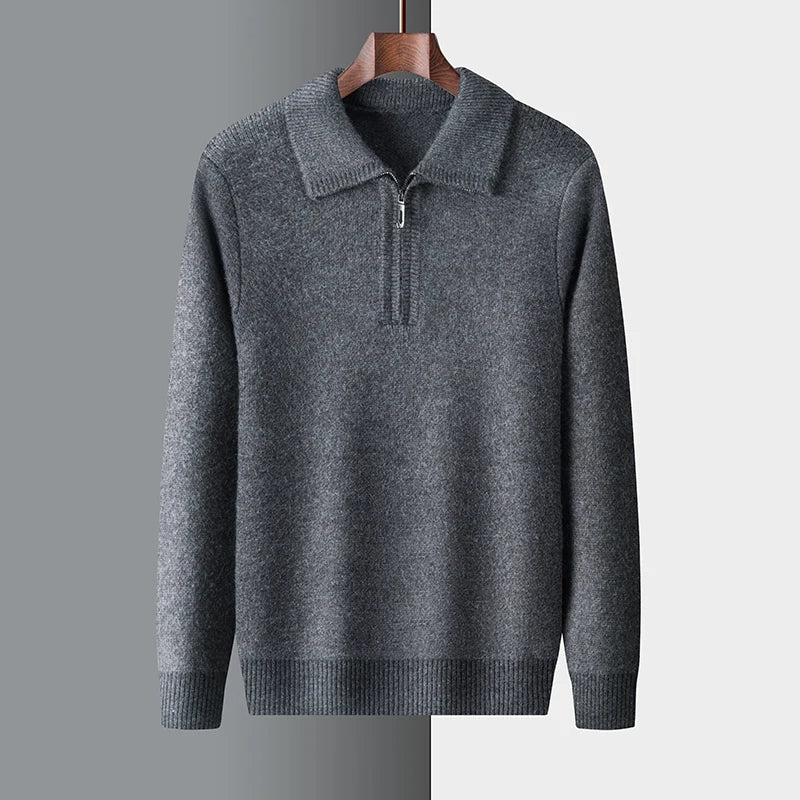Alpaca Everest Zip Sweater
