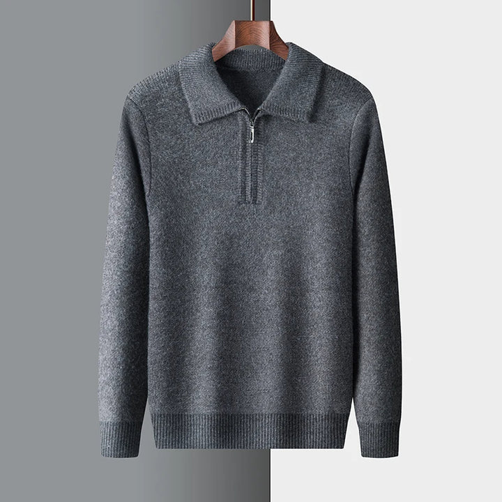 Alpaca Everest Zip Sweater