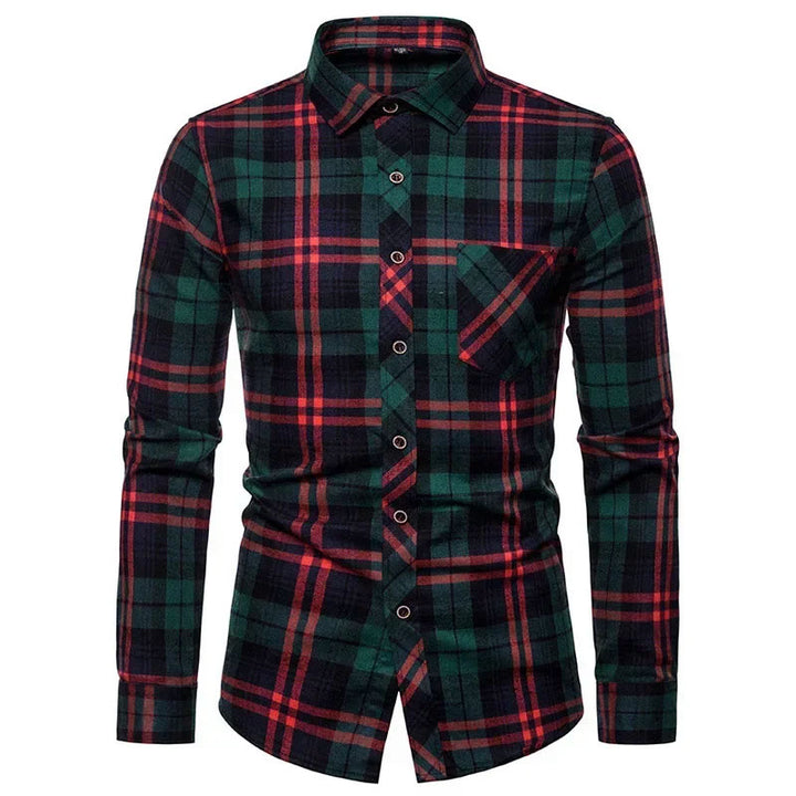 Redford Brushed Plaid Shirt