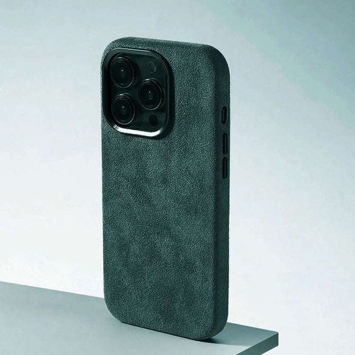 Pinnacle Sentry Suede iPhone Case