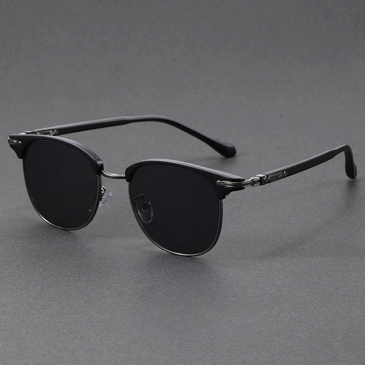 Vincent Noir Clubmaster Sunglasses