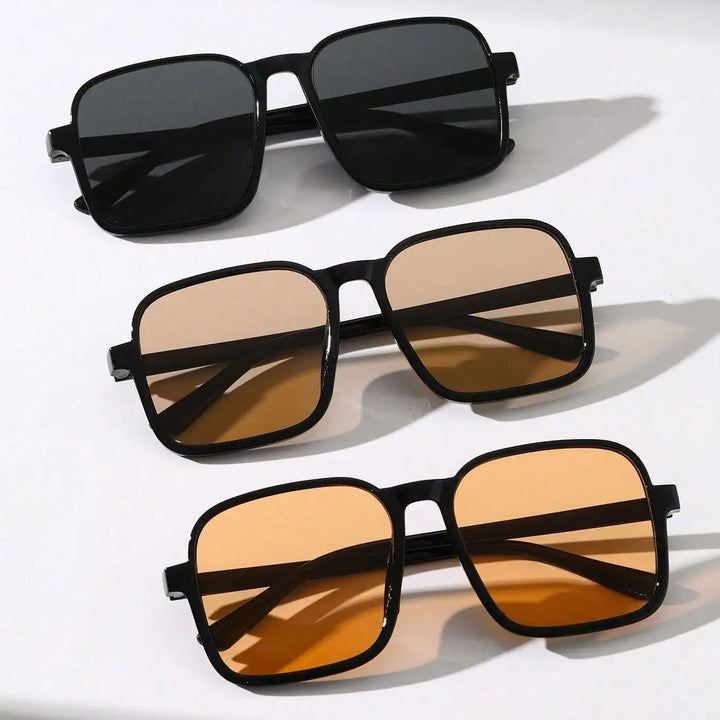Axel Unisex Square Frame Sunglasses