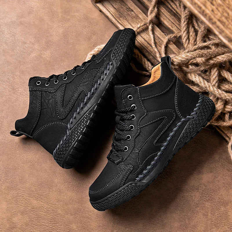 Hudson Grip Hand-Stitched Shoes
