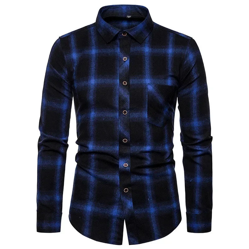 Redford Brushed Plaid Shirt