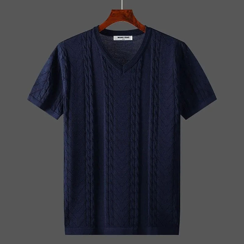 Galliano Soft Knit Texture Tee