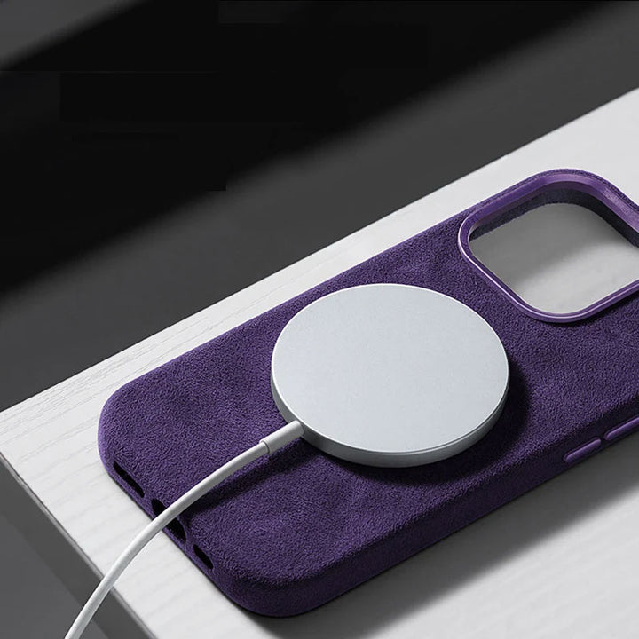 Pinnacle Sentry Suede iPhone Case