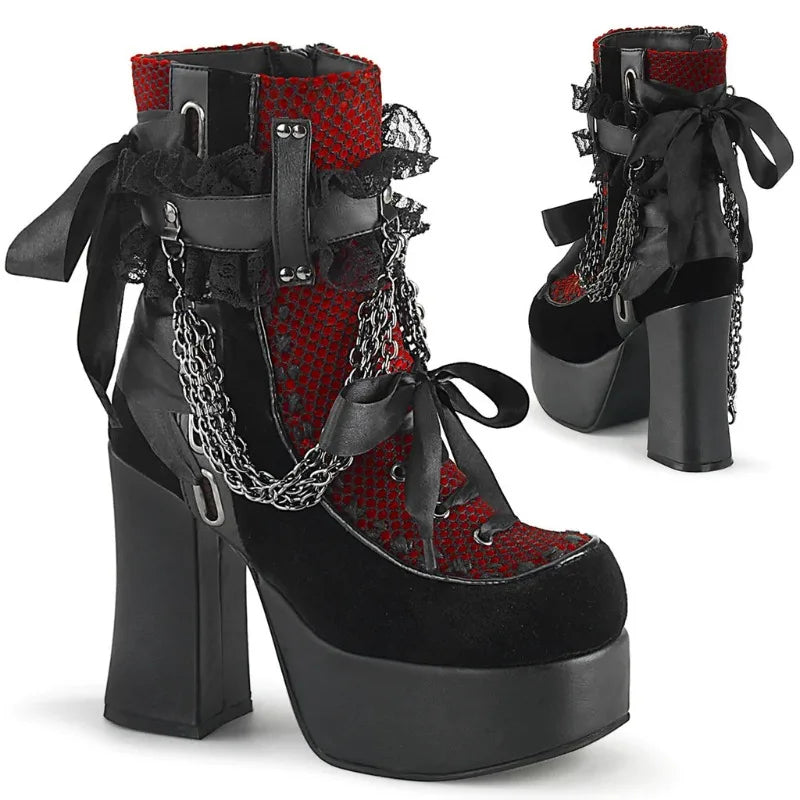 Ravenna Lace Platform Boots
