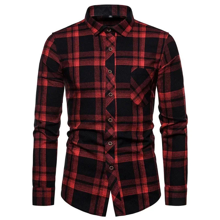 Redford Brushed Plaid Shirt