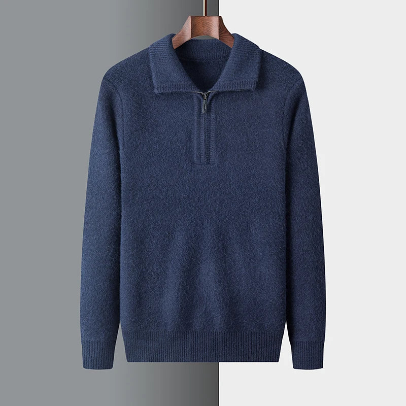 Alpaca Everest Zip Sweater