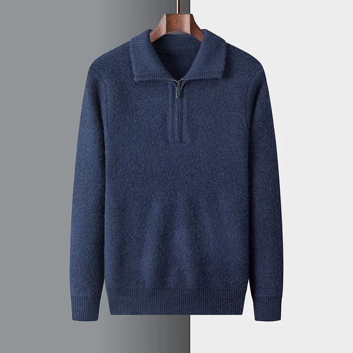 Alpaca Everest Zip Sweater