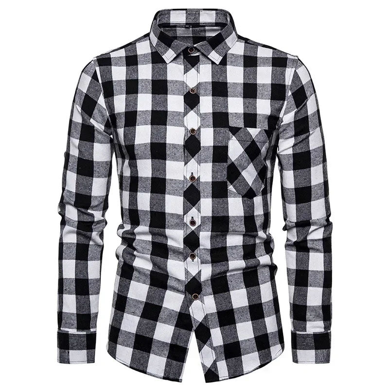 Redford Brushed Plaid Shirt