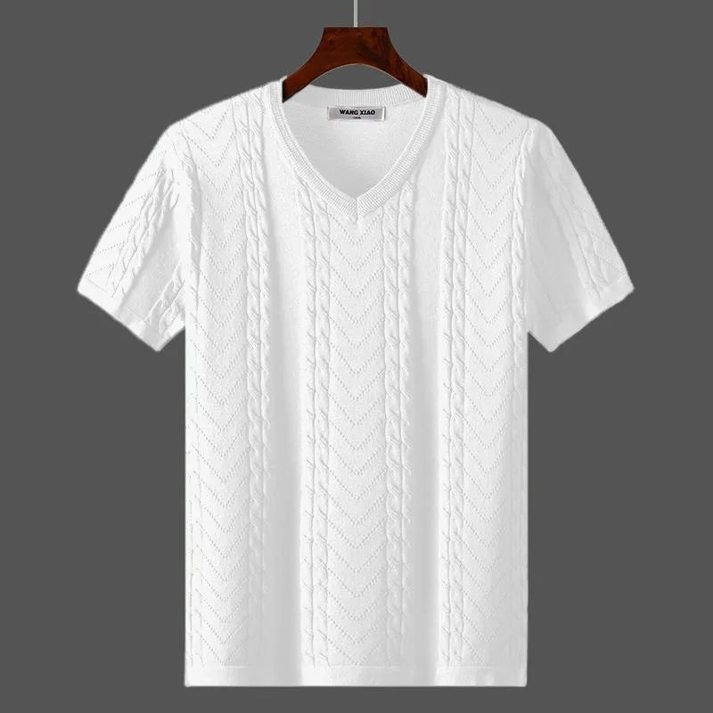 Galliano Soft Knit Texture Tee
