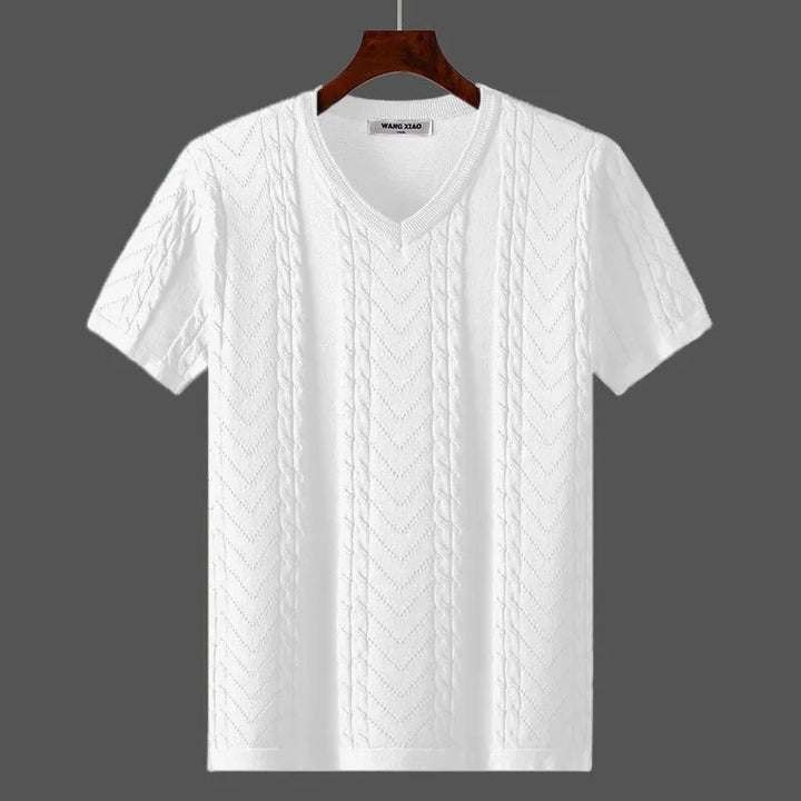 Galliano Soft Knit Texture Tee