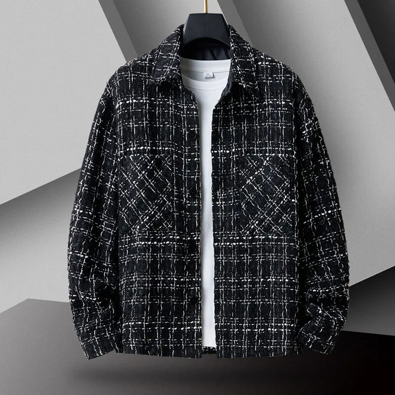 Windsor Plaid Tweed Shirt