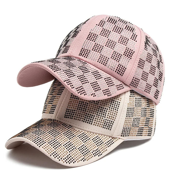 Cortina Crystal Grid Cap